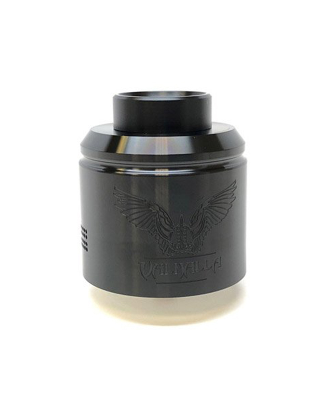 Valhalla 38mm RDA by Vaperz Cloud vapexperts black
