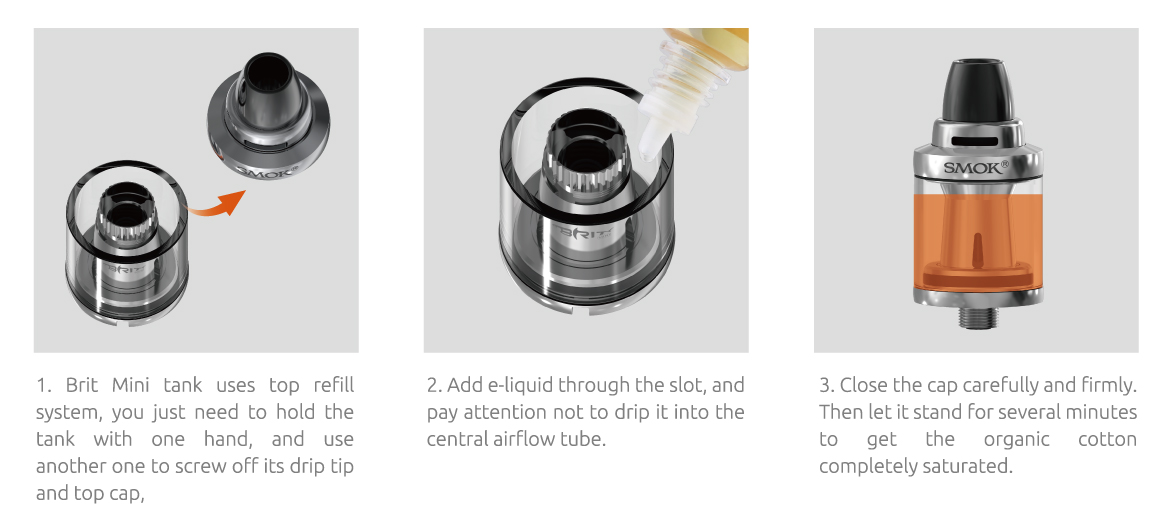 BRIT Mini Flavor Tank 2ml by Smok vapexperts 8
