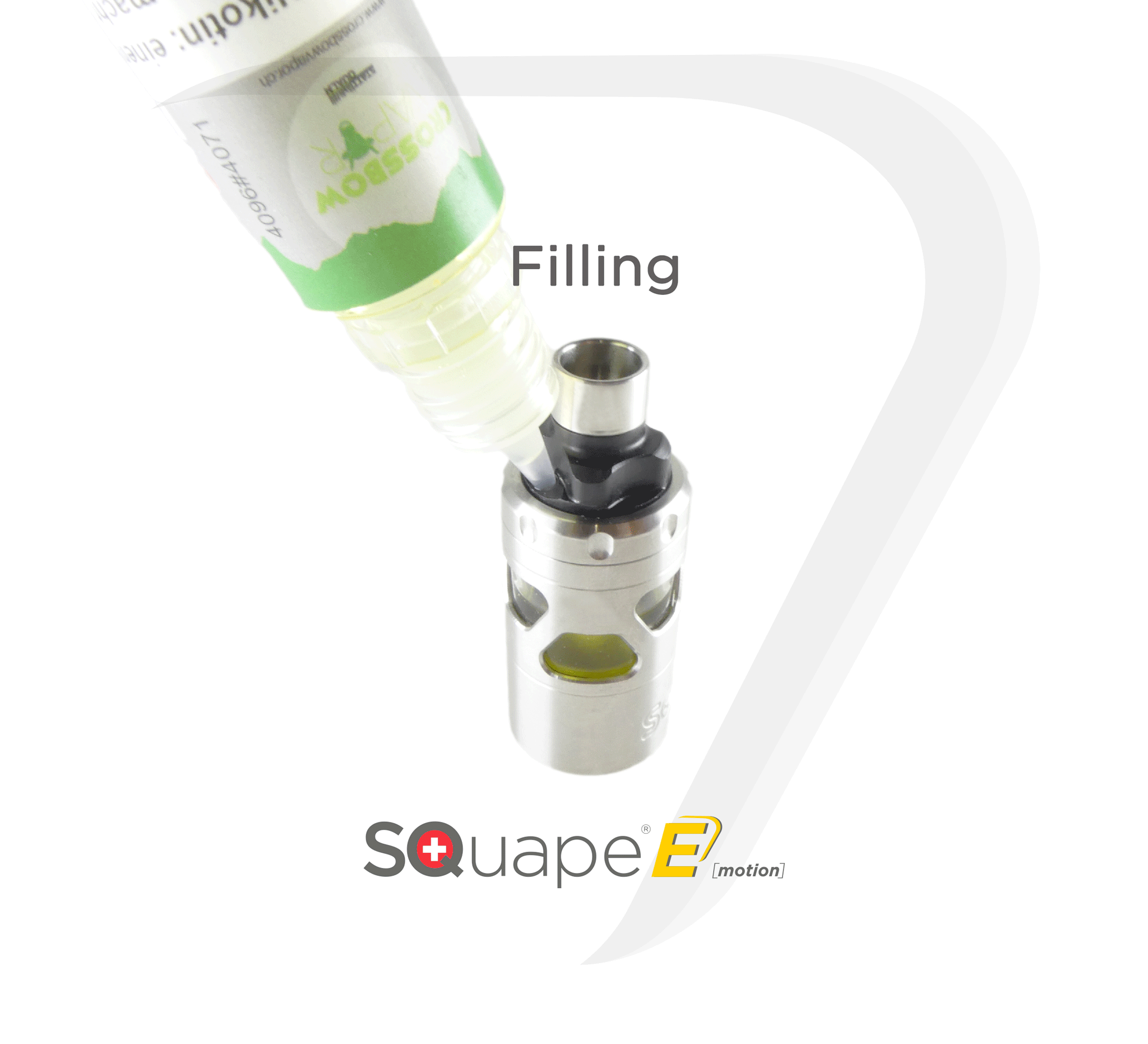 SQuape vapexperts SQuape emotion rta Filling