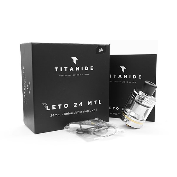 Leto MTL RTA 24mm Titanide vapexperts 2