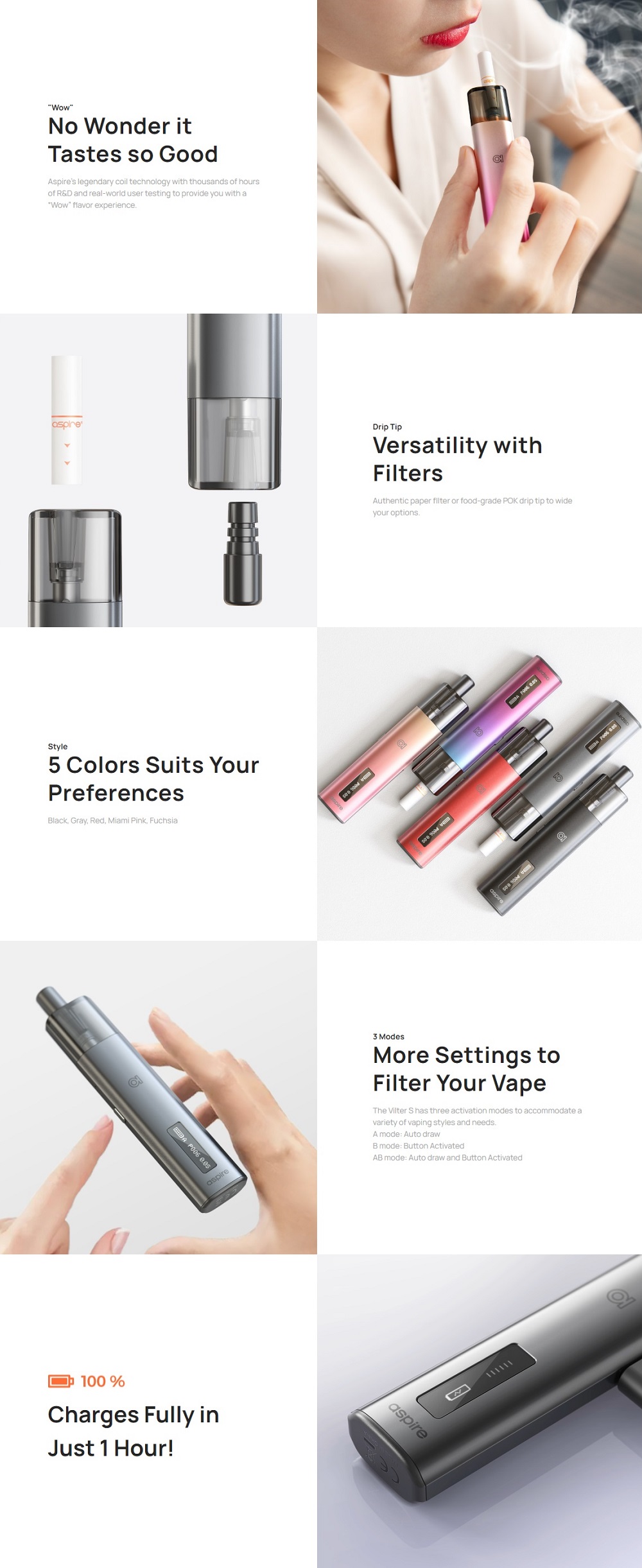 vilter s kit by aspire 5