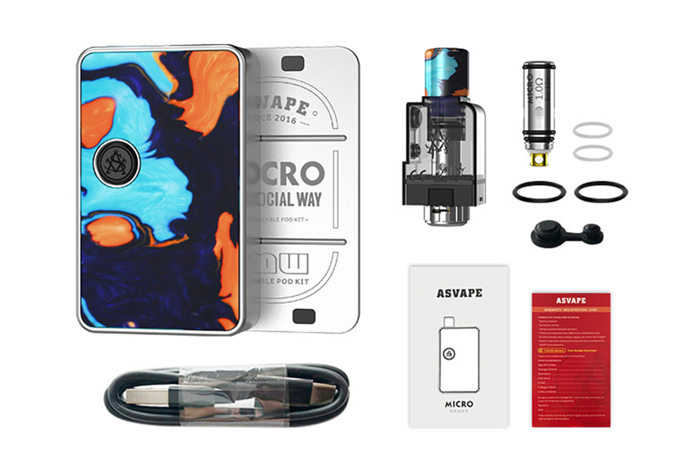 ASVAPE Micro Pod System Starter Kit vapexperts 2