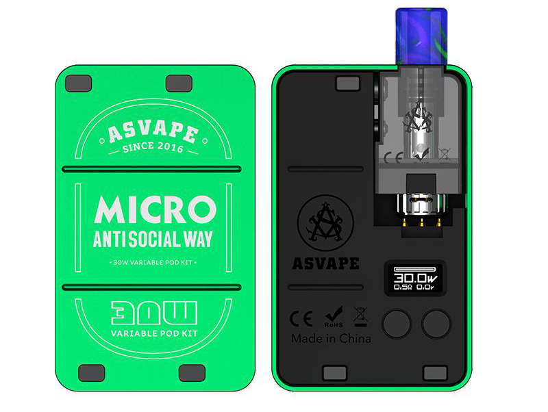 ASVAPE Micro Pod System Starter Kit vapexperts 3