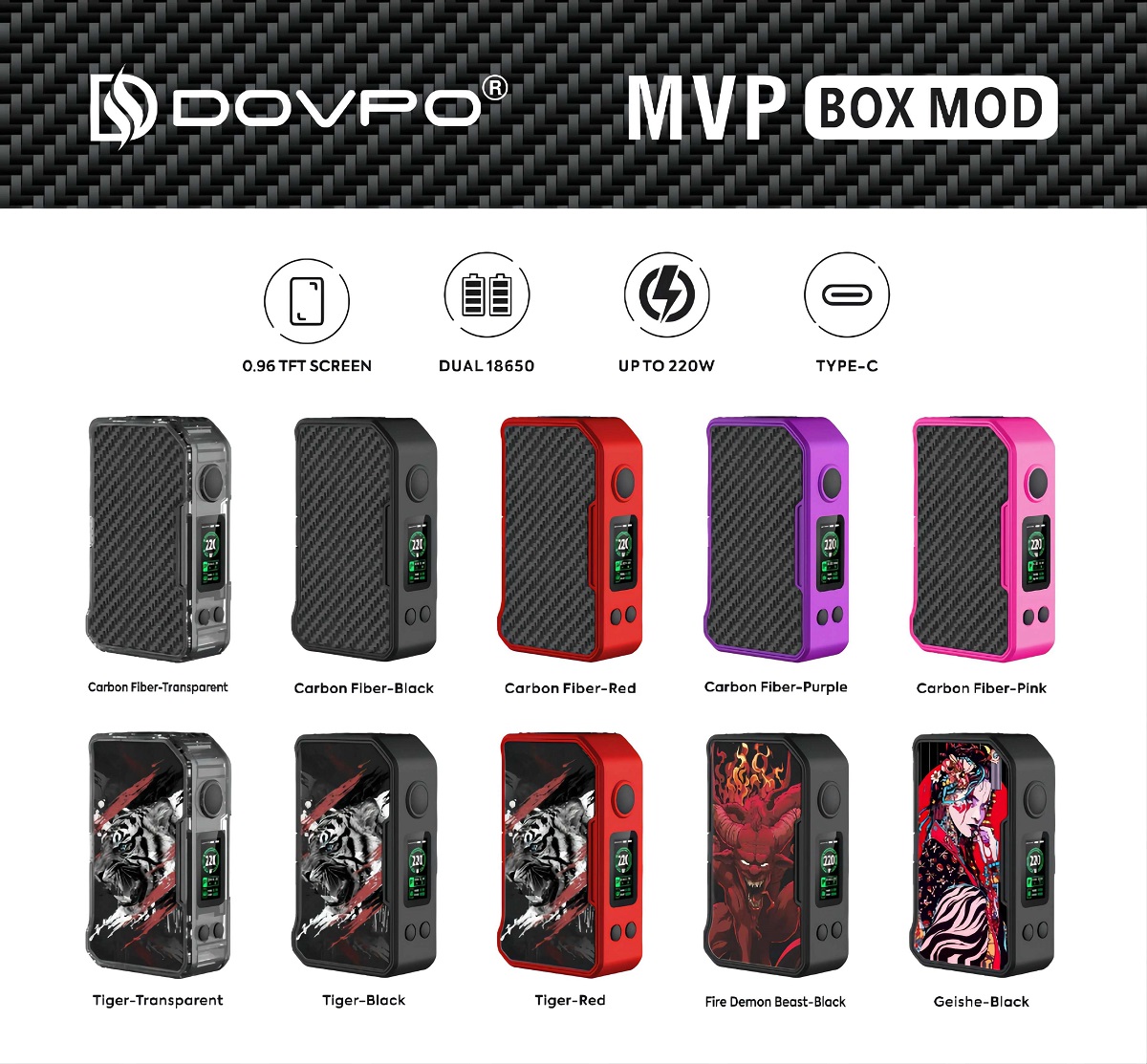 mvp box mod 220w by dovpo 1