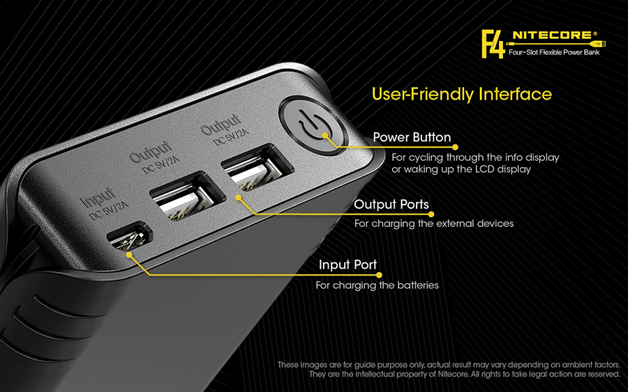 NITECORE F4 charger vapexperts 7