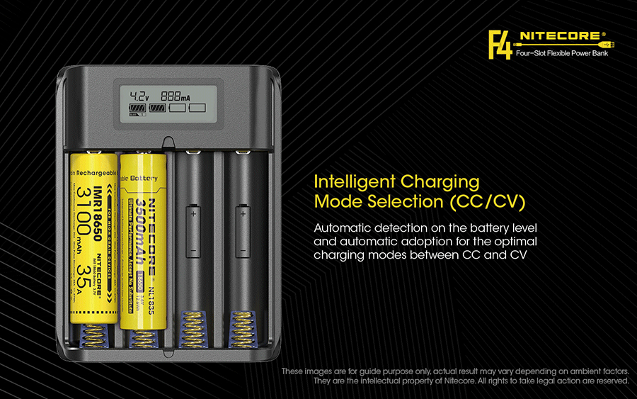 NITECORE F4 charger vapexperts 9