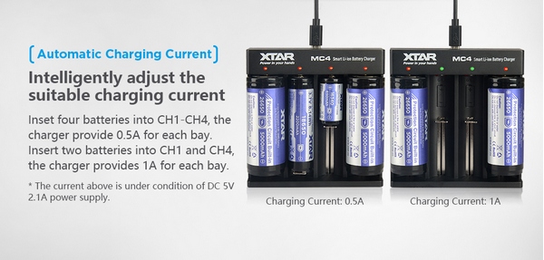 charger xtar mc4 vapexperts 1