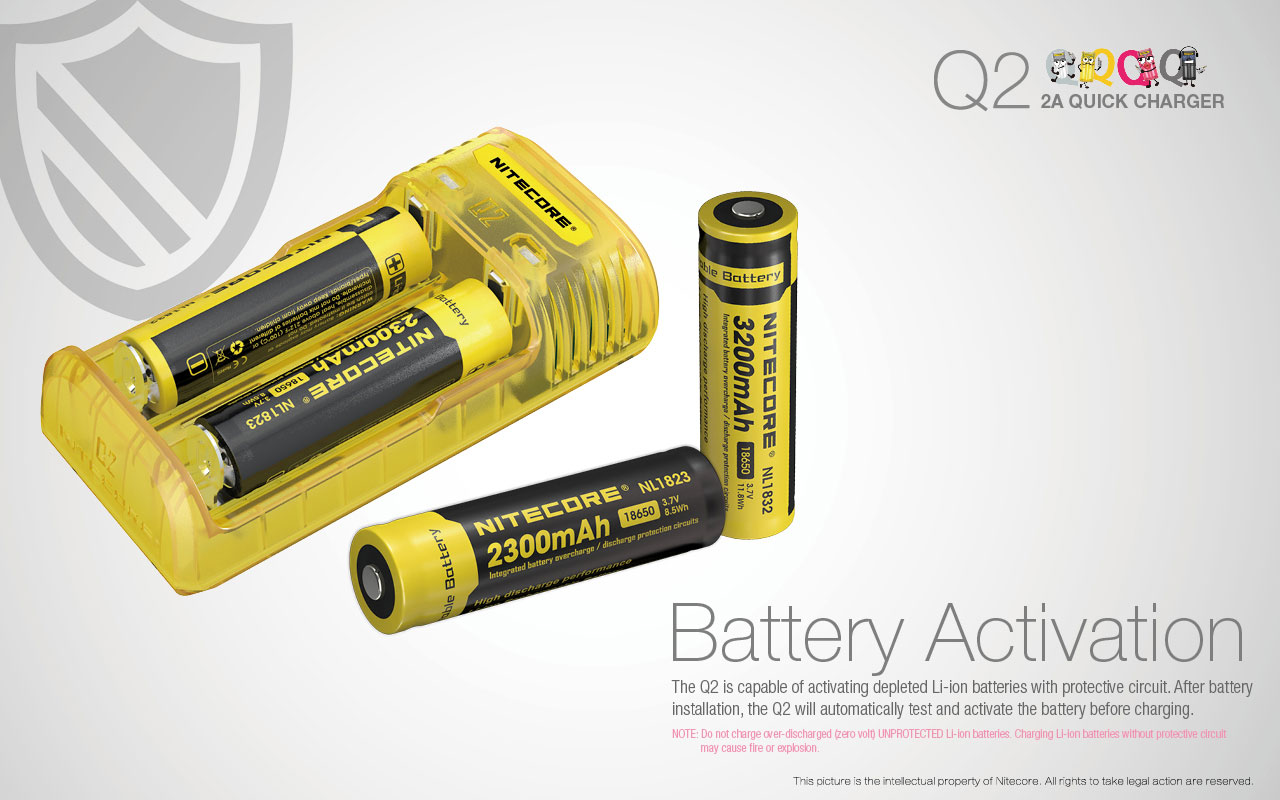 NITECORE Q2 charger vapexperts 13