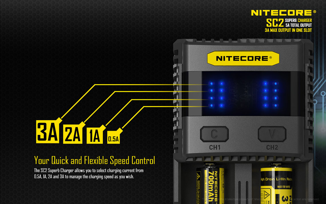 SC2 nitecore charger fortistis vapexperts 03