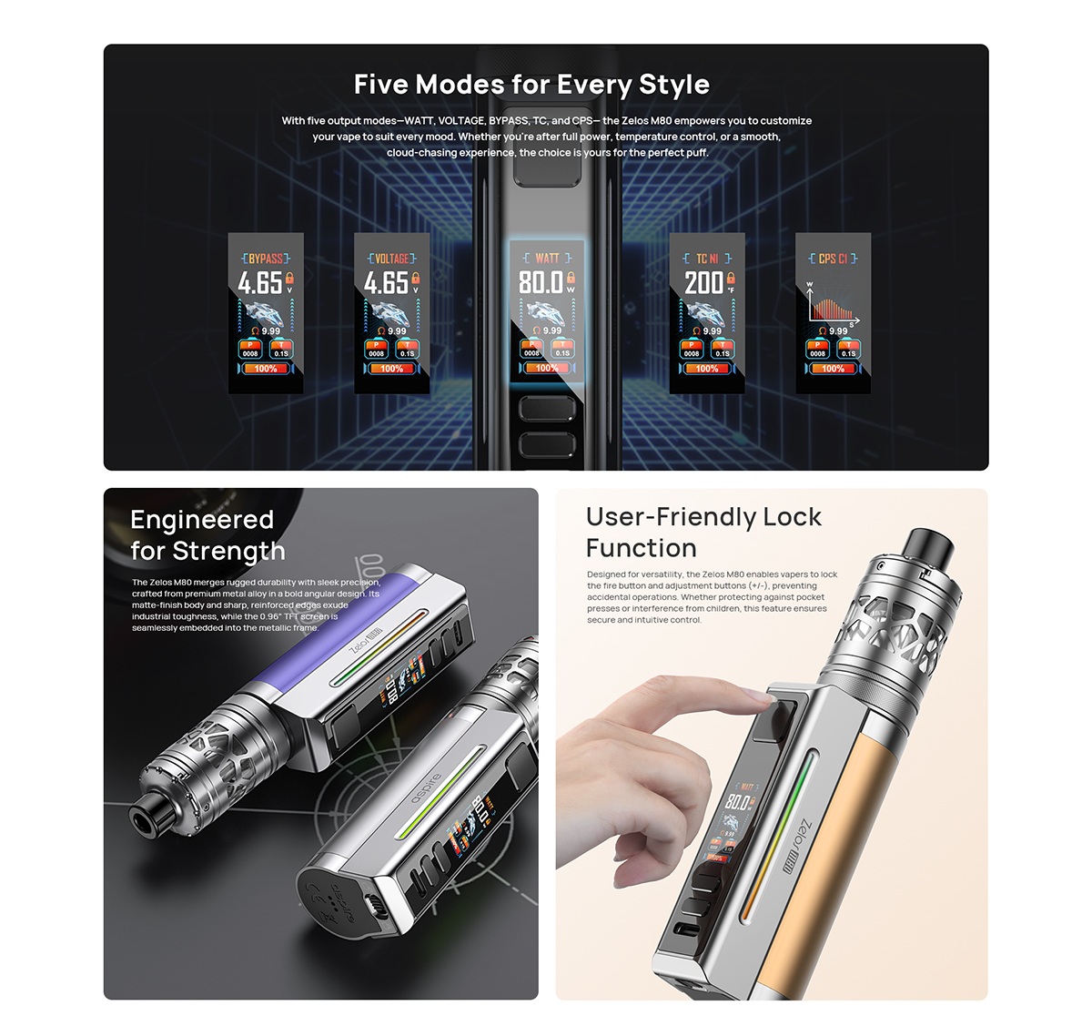 aspire zelos m80 4