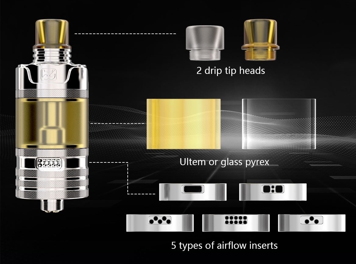 precisio gt rta 22mm by bd vape 6