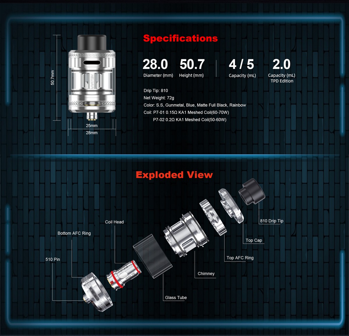 fat rabbit 2 sumohm tank 28mm by hellvape 6