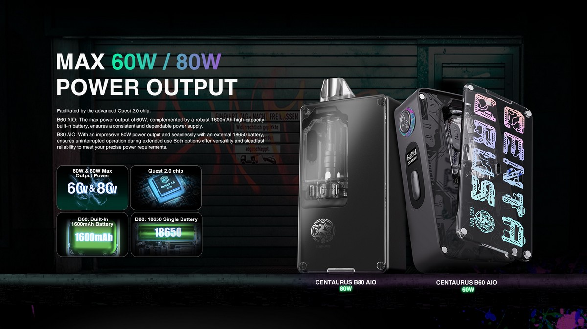 centaurus b60 80 aio kit 18650 by lost vape 2
