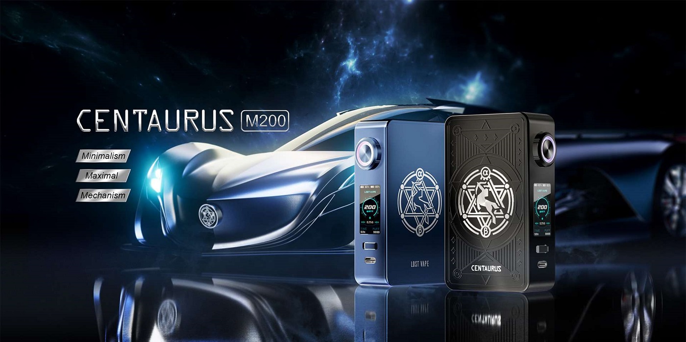centaurus m200 box mod by lost vape 1