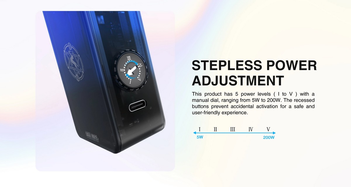 centaurus p200 box mod 2x18650 by lost vape 6