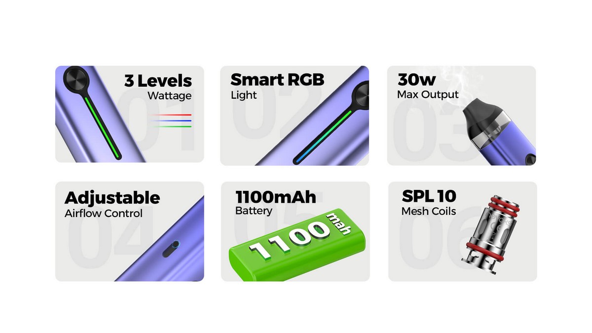 feelin 2 1100mah 3ml pod kit by nevoks 2
