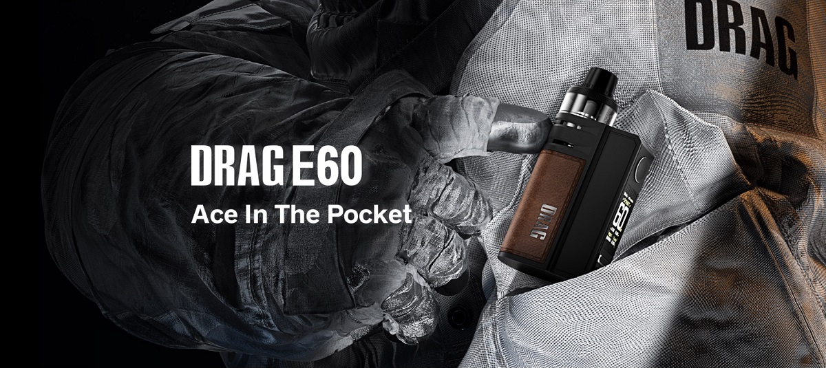 drag e60 kit 2550mah 4 5ml by voopoo 1